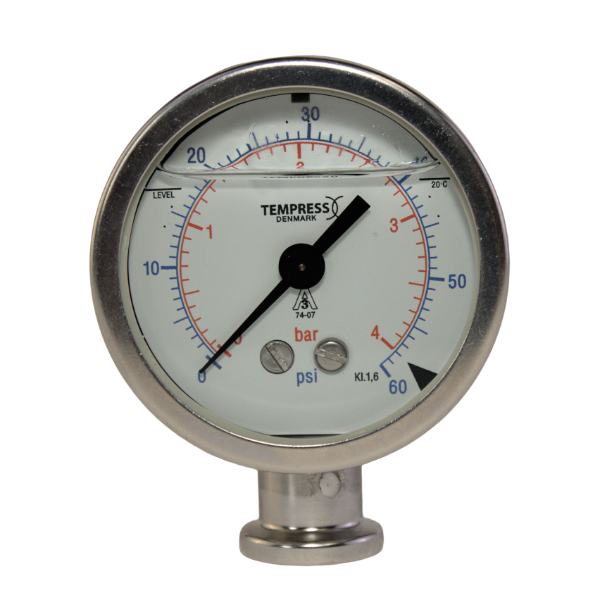 Tempress Manometer in food industry
